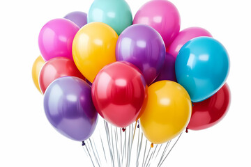 Colorful Balloons Photo - Celebration, Birthday, Party, Fun, Joy, Happy, Festive, Colorful, Bright, Decoration