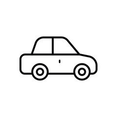 sedan icon vector stock illustration