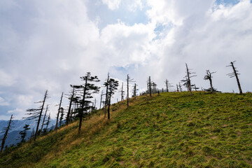 Obraz premium Qinling Mountains landscape in Xi'an, China