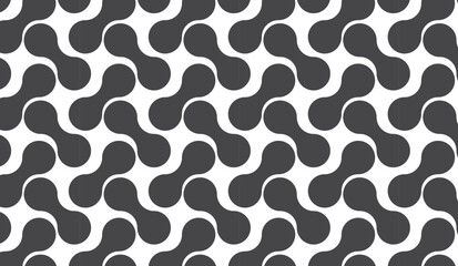 Seamless pattern with fantasy shapes natural wallpaper, floral decoration curl illustration. Paisley print hand drawn elements.