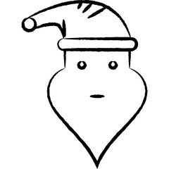  Christmas, New Year Vector Icon element, Isolated white background