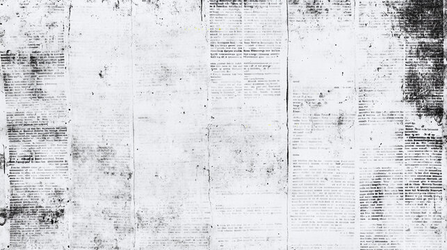old newspaper textured background, black and white vintage news paper texture retro retrospect grunge faded text nostalgic rough surface antique graphic backgrounds