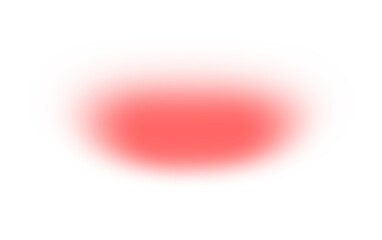 Red round gradient overlay