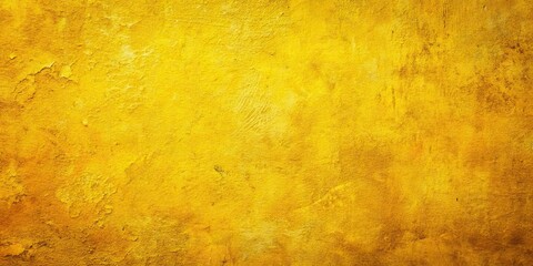 Vibrant yellow grunge wall texture background ideal for artistic designs, graphic projects, and creative applications that demand a unique, textured aesthetic and warm visual appeal.