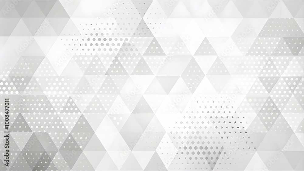 Poster Gray Abstract background illustration with high quality. geometric patterns. Gray Abstract background illustration with high-quality gradient triangle.