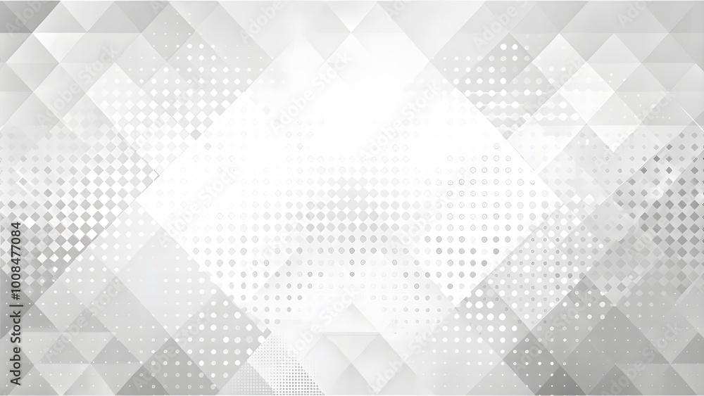 Poster Gray Abstract background illustration with high quality. geometric patterns. Gray Abstract background illustration with high-quality gradient triangle.