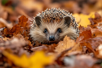 Fototapeta premium Beautiful animal in natural habitat made with generative AI technology