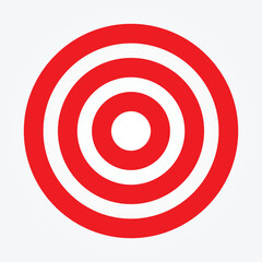 Target icon. Aim symbol. Gun sight, arrow, goal, winner, success, perfect hit