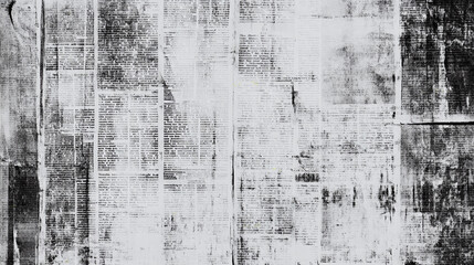 old newspaper textured background, black and white vintage news paper texture retro retrospect grunge faded text nostalgic rough surface antique graphic backgrounds