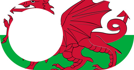 Switch Off Icon of Wales Flag