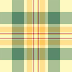 Floor background vector tartan, artwork pattern seamless plaid. Free check fabric textile texture in amber and light colors.