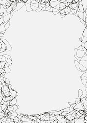 Abstract sketching scribble lines background