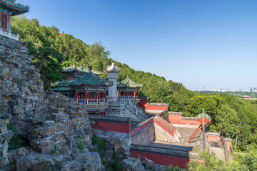Fototapeta premium Scenery of the Summer Palace in Beijing, China