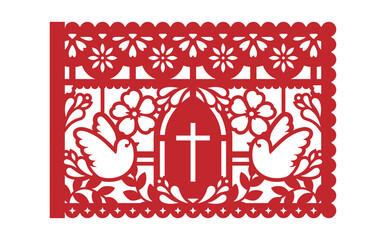 Baptism Papel Picado