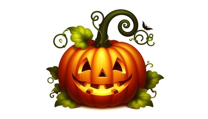 Obraz premium Halloween pumpkin png cut out element