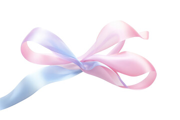PNG  Pastel ribbon white background celebration anniversary.