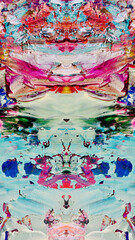 Abstract background wallpaper. Ethnic pattern. Mixtures of oil paint. Trendy hand painting canvas. Wall decor and Wall art prints Idea. 3D Texture. Art object