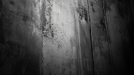 Na tle szarej ściany betonowej widoczne są wyraźne tekstury, które nadają całości surowy, ale elegancki charakter. 