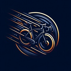 Futuristic Bicycle Icon	