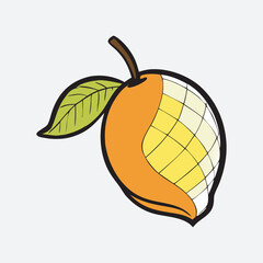 Mango Vector art Illustration Eps file ,