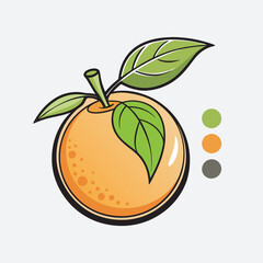 Orange Vector art Illustration Eps file ,