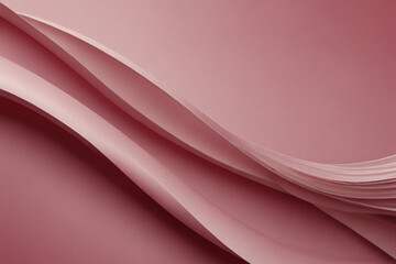 Abstract pink Background with Smooth Curved Lines