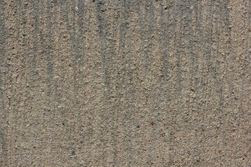 Shadows of grass blades falling on the sidewalk