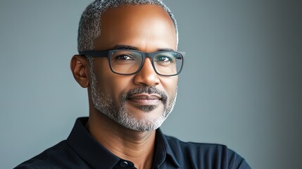 Fototapeta premium Portrait of a Confident Mature Man
