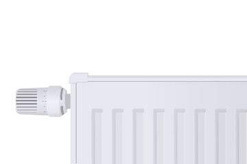 Adjustable heating radiator showing cost savings