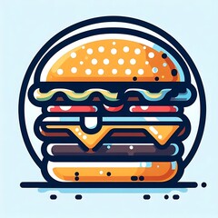 Juicy Burger Icon	