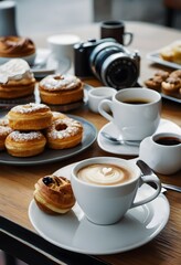 Energizing Morning Coffee and Snack