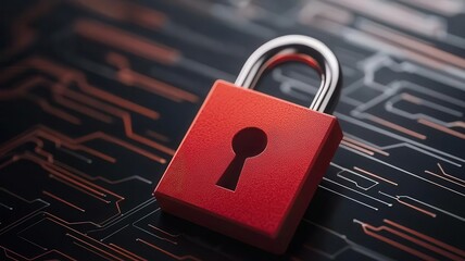 Cybersecurity interface securing financial data, with encryption tools and fraud detection algorithms active in a financial institution