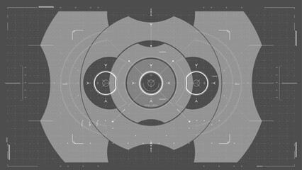 Sci-fi, FUI, UI, futuristic UI, GUI, HUD. Ready to animate.