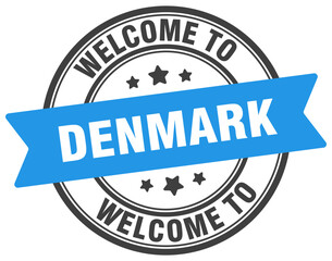 WELCOME TO DENMARK STAMP