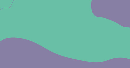 Two color wave banner background