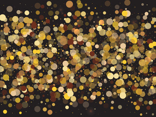 Soft Blur Light Bokeh Effect Wallpaper. Shiny Holiday Light Effect. Vector Illustration.