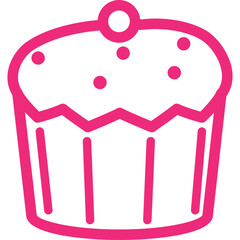 Christmas, New Year Vector Icon element, Isolated white background