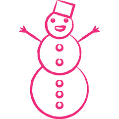 Christmas, New Year Vector Icon element, Isolated white background