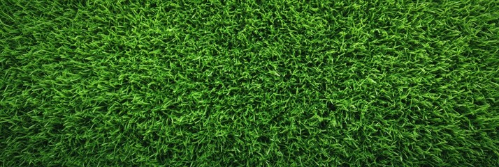 Obraz premium Beautiful Green Grass Texture from Top View