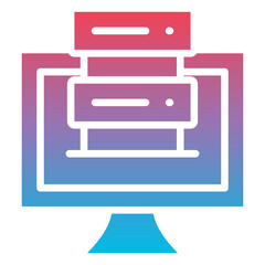 Data Hosting Icon