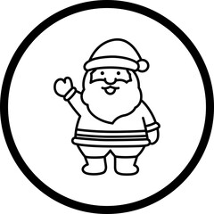  Christmas, New Year Vector Icon element, Isolated white background