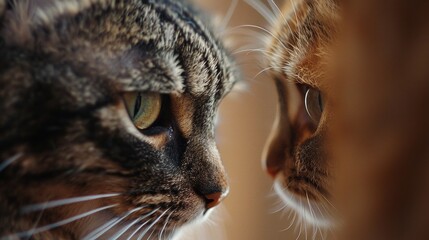 The Staring Contest Between a Cat and Its Legendary Enemy