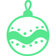  Christmas, New Year Vector Icon element, Isolated white background