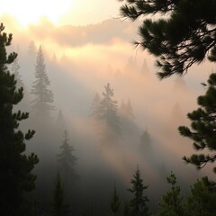 fog in nature