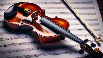 Fototapeta premium violin