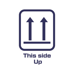 This side up packaging symbol, shipping instruction, packaging safety, web, arrow, packaging design, packaging, packaging symbols, packaging vector, Web