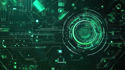 green technology futuristik dan inovasi latar belakang. Environment technology.Abstract technology background.Vector ilustrasi