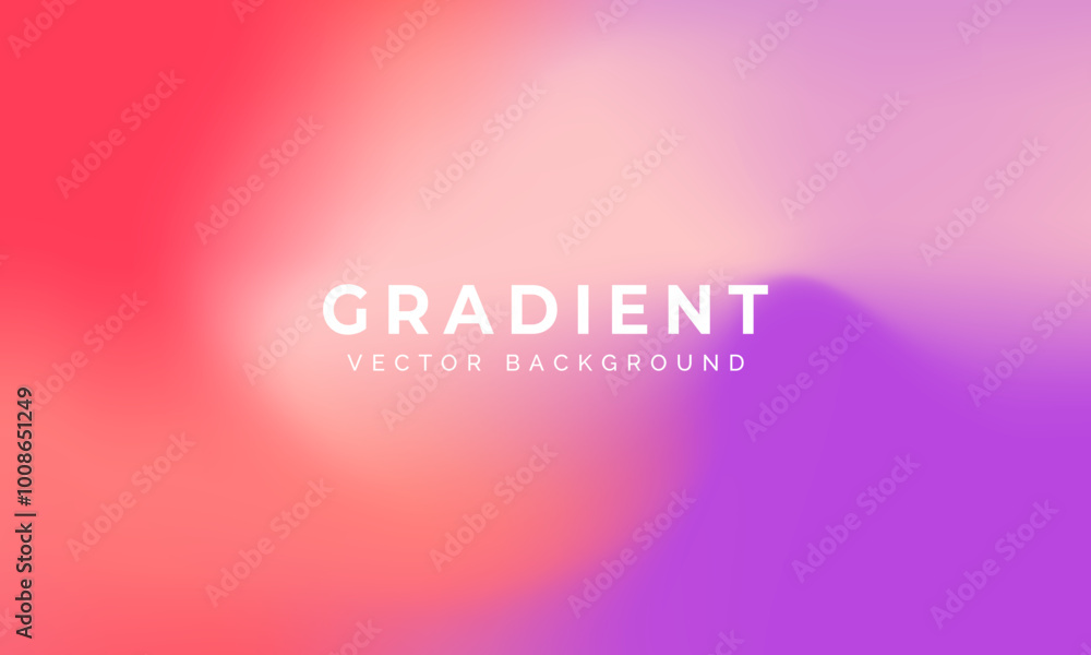 Poster modern gradient blurred multi colored in mesh texture background. purple .orange.pink and red color 