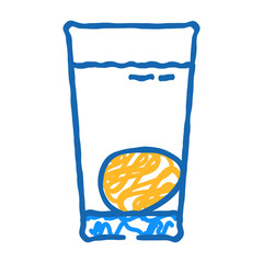 fresh egg chicken farm food doodle icon sketch vector. fresh egg chicken farm food sign. isolated symbol illustration