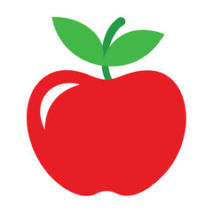 Vector Illustration Of Apple.